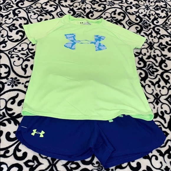 GUC 12 PC Girls Small Under Armour Lot